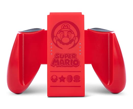 PowerA Joy-Con Comfort Grip for Nintendo Switch - Super Mario Red