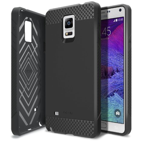 Galaxy Note 4 Case, Obliq [Non-Slip] [Slim Fit] Samsung Galaxy Note 4 Case [Flex Pro] [Black] Premium Soft Anti Shock Protection Jelly Case - Verizon, AT&T, Sprint, T-Mobile, International, and Unlocked - Case for Samsung Galaxy Note 4 IV SM-N910S Late 2014 Model