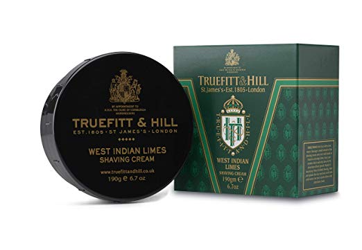 Truefitt & Hill Shaving Cream Bowl- West Indian Limes (6.7 ounces)