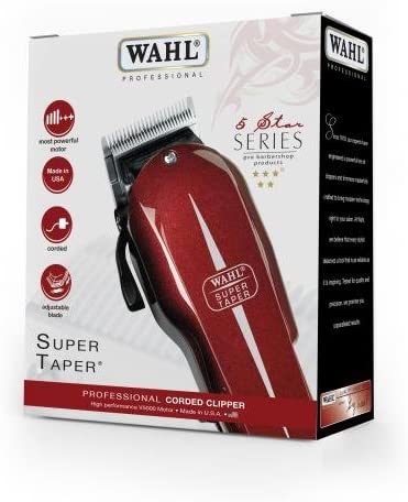 WAHL 5 Star Series Super Taper - Professional Corded Clipper