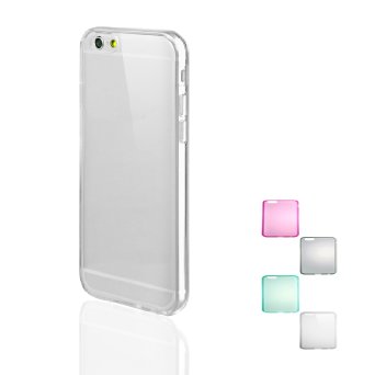 iPhone 6S Clear, technext020 Apple iPhone 6S Case silicone Cover, Ultra Slim Gloss Gel Bumper iPhone 6 Case TPU bumper