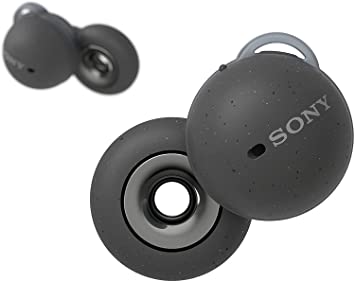 Sony LinkBuds WF-L900 Truly Wireless Bluetooth Earbuds with Open-Ring Design for Ambient Sound, 17.5 Hrs Battery, DSEE, IPX4, 360RA, Swift Pair & True Wireless Earbuds with Alexa Built-in, Gray