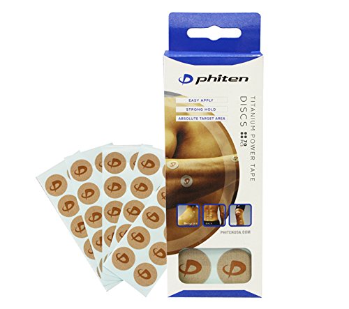 Phiten Titanium Power Tape Discs 70 Count (3 Boxes)