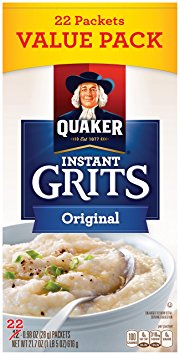 Quaker Instant Grits, Original, Value Pack, 22 Packets