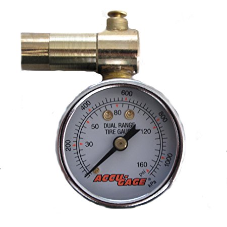 AccuGage Tire Pressure Dial Gauge