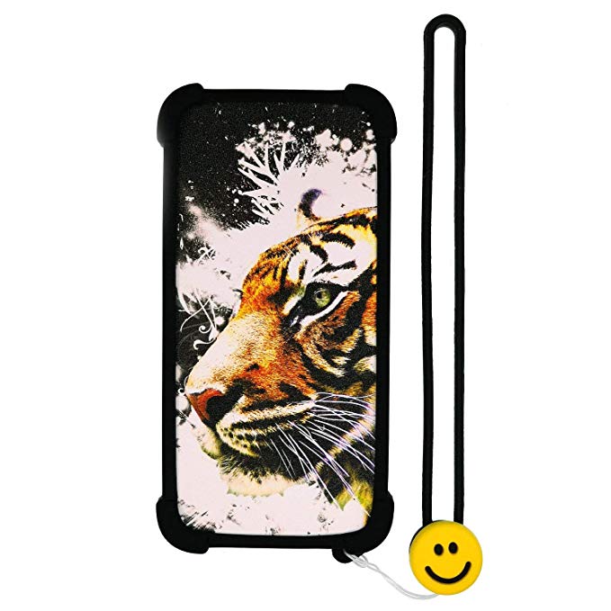 Case for Assurance Wireless Ans Ul40 4" Case Silicone Border   PC Hard backplane Stand Cover LH