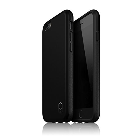 Patchworks ITG Level Case Black for iPhone 6s Plus/6 Plus - Military Grade Protection Case, Extra Protection for ITG Tempered Glass Screen Protector