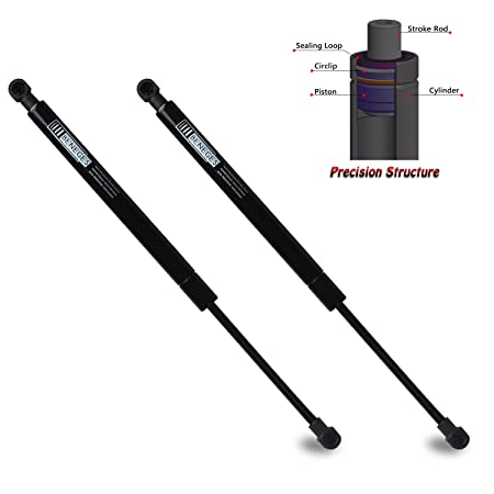 Beneges 2PCs Trunk Lid Lift Supports Compatible with 2000-2010 Lexus SC430 Rear Trunk Gas Spring Shocks Struts With Spoiler 6453024052, 64530-24052, 6423