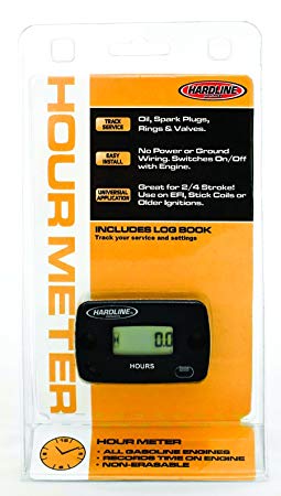 Hardline Products HR-8063-2 Hour Meter with Log Book