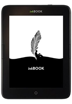 inkBOOK Obsidian - 6" E Ink Carta touch & Flat Glass Solution screen ebook reader, Built-in Light, Android Apps Store, Wi-Fi, 8 GB, SD Memory Card