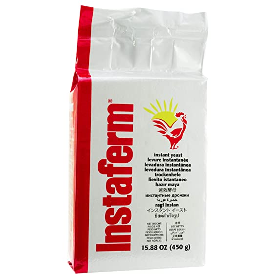 Lallemand Instaferm Instant Dry Yeast Leavening Agent, Red, 15.88 Oz.