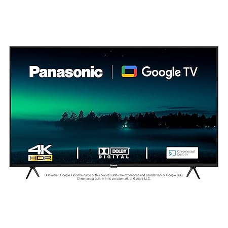 Panasonic 139 cm (55 inches) 4K Ultra HD Smart LED Google TV TH-55MX660DX (Black)