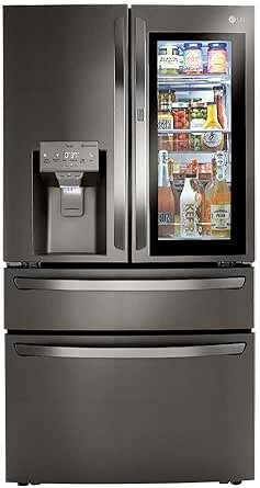 23 cu. ft. Smart wi-fi Enabled InstaView™ Door-in-Door® Counter-Depth Refrigerator with Craft Ice™ Maker