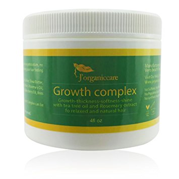 J’Organic Solutions Natural Organic Pomade (Hair grease for men & women) Stronger, Softer, shinier, healthier hair, with Tea Tree Oil, Green Tea Extract, Rosemary Oil & more.