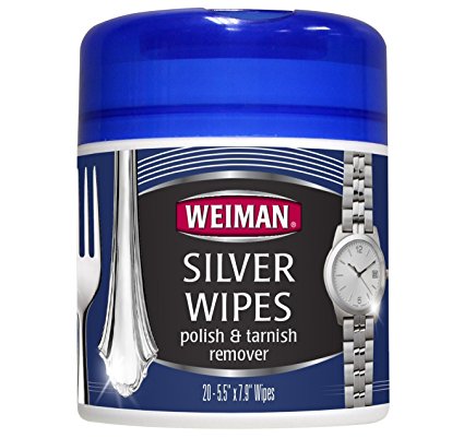 Weiman Silver Wipe 2Pack(40 wipes total)