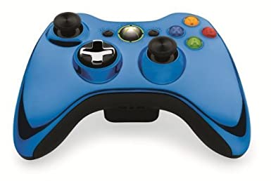 Xbox 360 Wireless Controller - Chrome Blue