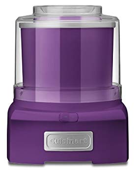 Cuisinart ICE-21DP Frozen Yogurt-Ice Cream and Sorbet Maker, Dark Purple