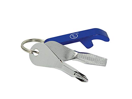 SE 1243BO 3-Piece Smart Keychain with Bottle Opener