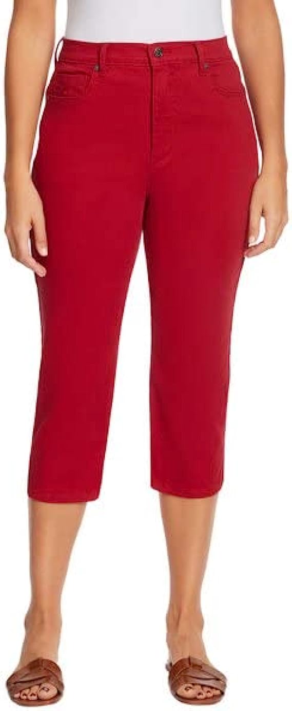 Gloria Vanderbilt Women's Amanda Imported & Versatile Capris | Tapered Style