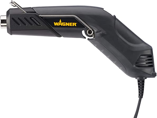 Wagner Spraytech 0503038 Redesigned HT400, Dual Temperature Hot Air Tool 680 and 450 degrees, Shrink Tubing, Embossing, Craft Projects, sticker removal Heat Gun, Basic pack