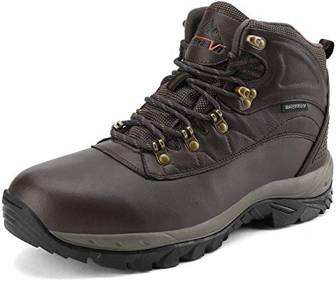 NORTIV 8 Men's 170411 Insulated Waterproof Construction Hiking Winter Snow Boots