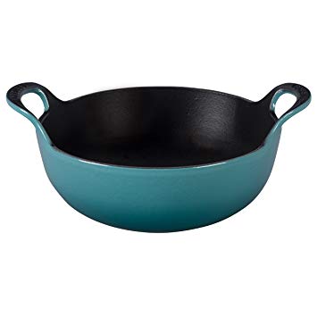 Le Creuset of America Enameled Cast Iron Balti Dish, 2-Quart, Caribbean