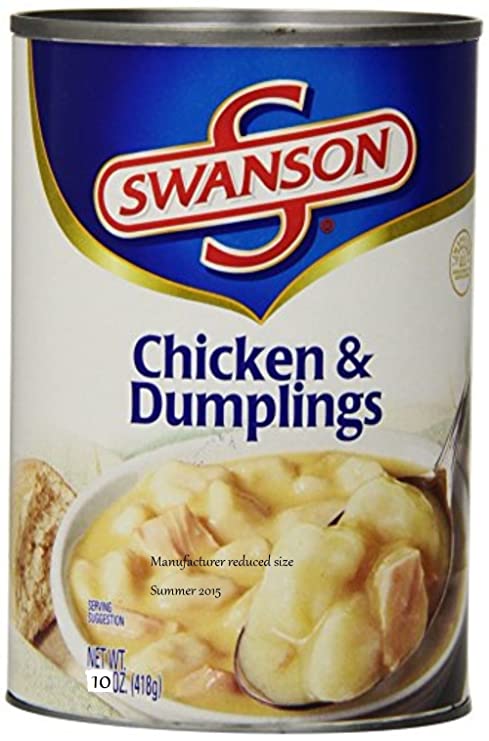 Swanson, Chicken and Dumplings, 10oz Can (Pack of 6)
