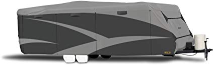 ADCO 52241 Designer Series SFS Aqua Shed Travel Trailer RV Cover - 20'1" - 22', Gray