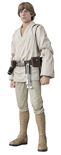 BANDAI S.H Figuarts Star Wars Luke Skywalker (A NEW HOPE)　about 150mm ABS u0026 PVC painted action figure