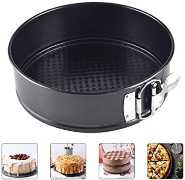 Springform Pan 9 Inch Non-Stick Cheesecake Pan Removable Bottom Fits 8qt and 10qt Instant Pot for Mini Cheesecakes, Pizzas and Quiches