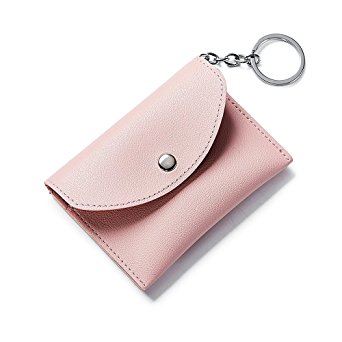 FALE Slim Coin Purse - Elegant Women Leather Wallet Card Case Holder