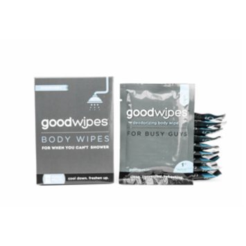 GoodWipes Deodorizing Body Wipes - Guys Set of 10