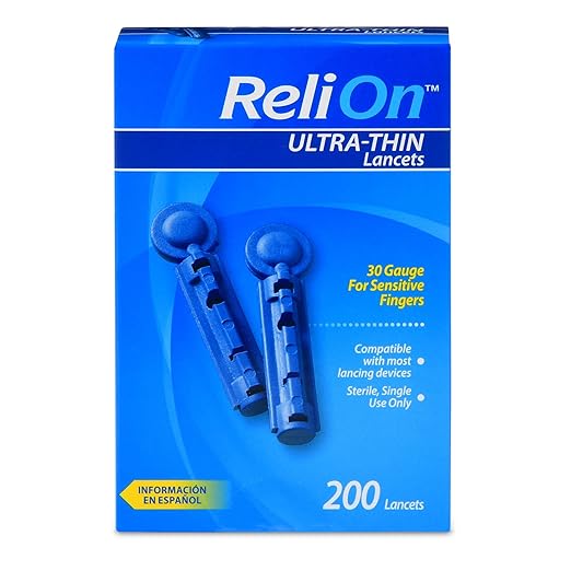 ReliOn 30G Ultra Thin Lancets 200-ct (Pack of 2)