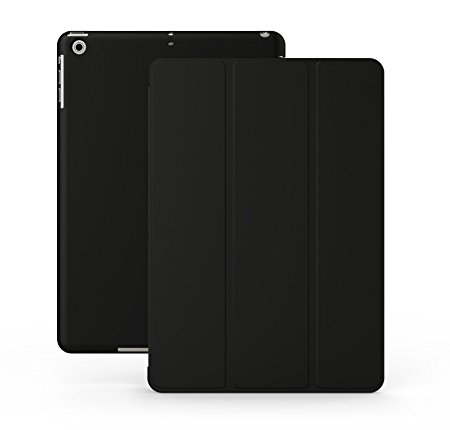KHOMO iPad Mini Case - DUAL Series - ULTRA Slim Black Cover with Auto Sleep Wake Feature for Apple iPad Mini 1st, 2nd and 3rd Generation