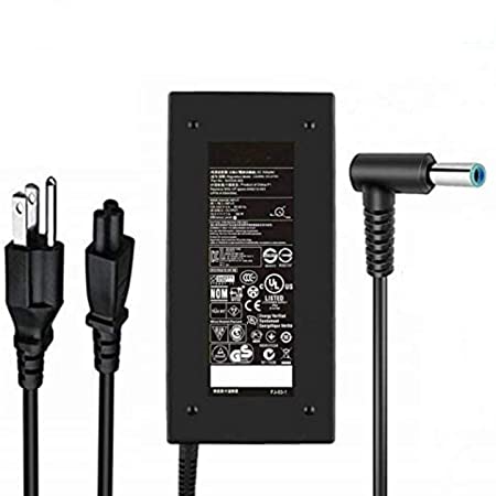 New 150W Watt 19.5V 7.7A AC Adapter Charger Compatible for HP ZBook 15 G3, 15 G4, 15 G5, 15 G6, 15V G6 OMEN 15, 17，OMEN x by HP Laptop ADP-150XB B Power Supply Connector 4.5mm x 3.0mm