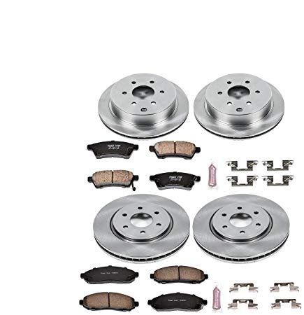 Autospecialty (KOE4062) Daily Driver OE Brake Kit, Front and Rear