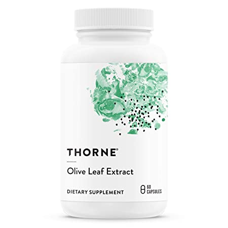 Thorne Research - Olive Leaf Extract - Botanical Extract with Natural Antioxidant Properties - Immune Function Supplement - 60 Capsules