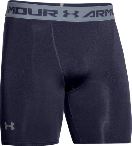 Men's Under Armour HeatGear Armour Compression Shorts - Mid