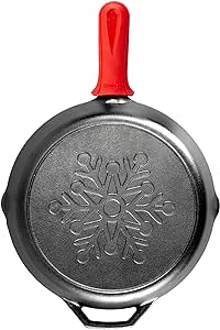 Lodge Snowflake Skillet with Handle Holder 12"