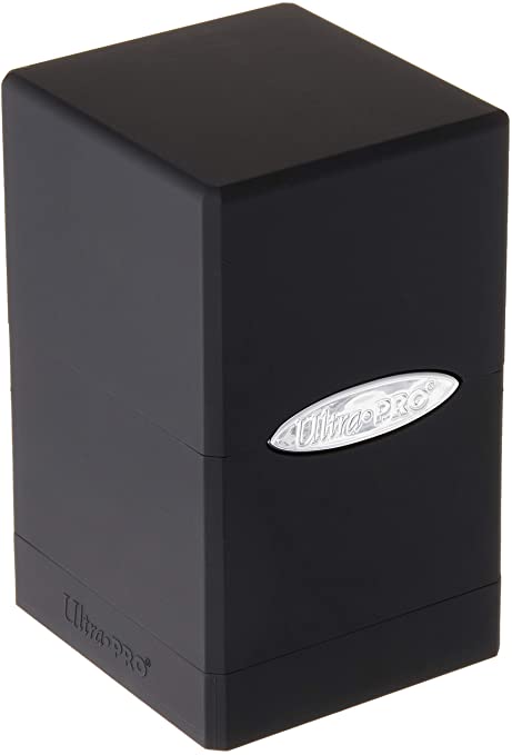 Ultra Pro Satin Tower Deck Box, Black