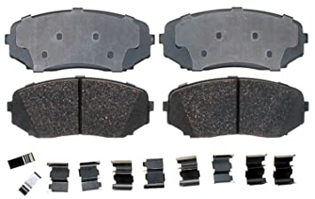 ACDelco 17D1258CH Professional Ceramic Front Disc Brake Pad Set