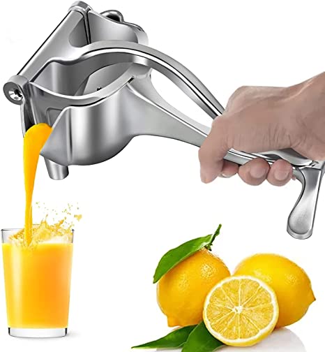 Farberware Aluminium Juice Maker Manual Fruit Juicer Machine Hand Juicer For Fruits Heavy Duty Hand Press Fruit Juicer Lime Juicer Hand Press Juicer, Juicer Instant, Steel Handle Juicer (Aluminium)