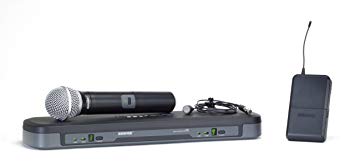 Shure PG1288/PG185 Vocal/Lavalier Combo Wireless System, H7