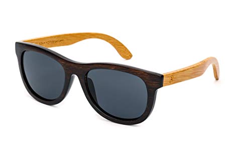 Classic Bamboo Sunglasses - Polarized Lens, Hard Case - Tree Tribe