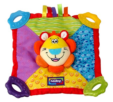 Nuby Teething Blankie (Styles May Vary)