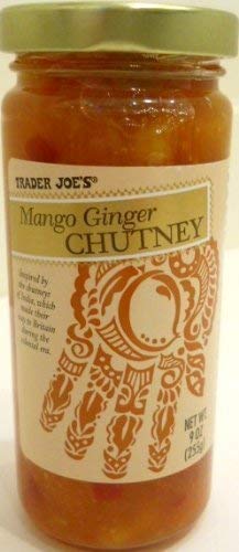 Trader Joe's Mango Ginger Gourmet Chutney Inspired By the Chutneys of India Great on Sandwiches , Hot or Cold Meats by Trader Joe's [Foods]