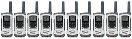 Motorola T260 Rechargeable Two-Way Radios/Walkie Talkies 10-Pack Sealed