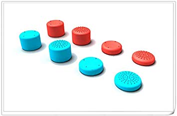 Jamont Gaming Thumb Cover Compatible Switch Button Joycon Controllers Stick, Switch Rubber Thumb Grips Caps, Switch Analog Joy Con Caps, Thumbstick Skin Cap, Joystick Grip Cap, Switch Caps