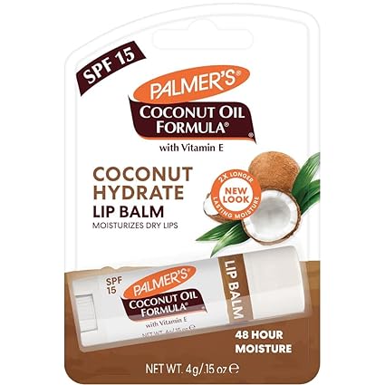 Palmer's Coconut Oil Formula Spf 15 Lip Balm, Pack of 2