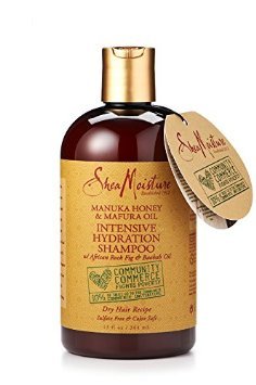 Shea Moisture Manuka Honey and Mafura Oil Intensive Hydration Shampoo with African Rock Fig and Baobab Oil 13 oz